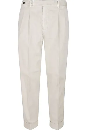 PT Torino Carrot 2p Vintage Pant Brown - Größe 50