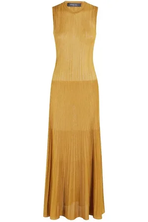 FEDERICA TOSI Long Ribbed Amber Dress - Größe 42