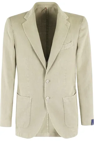 Biagio Santaniello Lightweight Two-Button Jacket With Notched Lapel - Größe 48