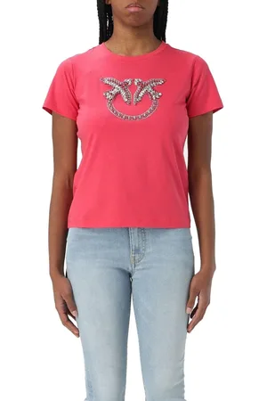 Pinko T-Shirts And Polos Rossopassata Di Pom - Größe L
