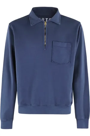 FORTELA Half-Zip Sweatshirt With Pointed Collar - Größe M