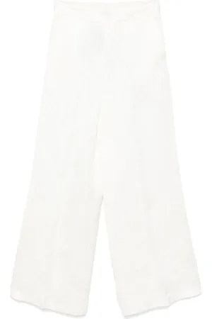 Twin-Set Trousers White - Größe 38