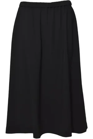 Aspesi Midi Pencil Skirt In Triacetate Cady Crepe - Größe 46