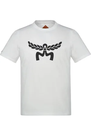 MCM T-Shirt mit Laurel-Logo aus Bio-Baumwolle - Größe L