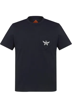 MCM T-Shirt Essential aus Bio-Baumwolle mit Logo auf B - Größe L