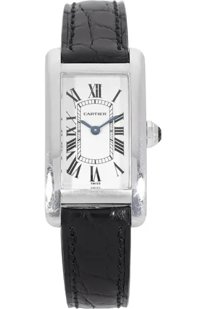 Cartier Uhr - Tank - Gr. unisize - in Weiß - für Damen