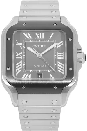 Cartier Uhren - Santos - Gr. unisize - in Grau - für Damen