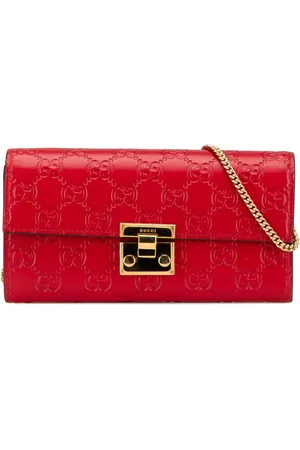 Gucci Portemonnaie - 2000-2015 ssima Padlock Wallet On Chain - Gr. unisize - in - für Damen