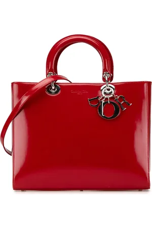 Dior Crossbody Bags - 1997 Large Patent Lady Dior - Gr. unisize - in - für Damen