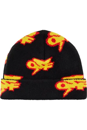 OFF-WHITE Caps & Mützen - Off Thunder Logo Beanie - Gr. ONE SIZE - in - für Damen
