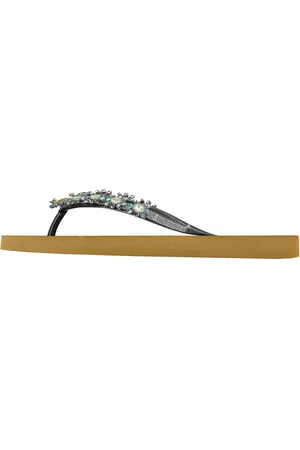 Uzurii Slipper & Pantoletten - platte hausschuhe Dolce Turqoise - Gr. 35,5 (EU) - in - für Damen