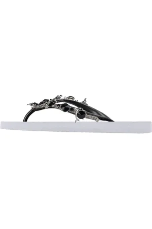 Uzurii Slipper & Pantoletten - platte hausschuhe Black Dolphin - Gr. 35,5 (EU) - in - für Damen