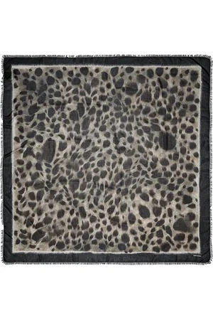 Saint Laurent Tücher & Schals - Leopard Print Foulard - Gr. unisize - in - für Damen
