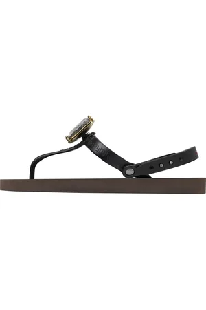 Uzurii Slipper & Pantoletten - Zehentrenner Selena Diamond Silver - Gr. 35,5 (EU) - in - für Damen
