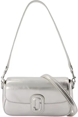 Marc Jacobs Hobo Bags - The Small Shoulder Bag - Leather - Silver - für Damen