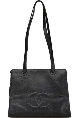 CHANEL Hobo Bags - 1997-1999 CC Caviar Leather Tote - Gr. unisize - in - für Damen