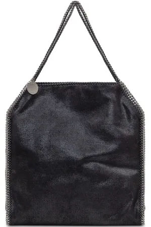 Stella McCartney Hobo Bags - Black Handbag With Chain Trim - Gr. unisize - in - für Damen
