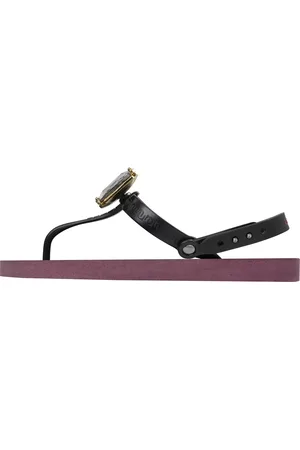 Uzurii Slipper & Pantoletten - Zehentrenner Selena Diamond Silver - Gr. 35,5 (EU) - in - für Damen