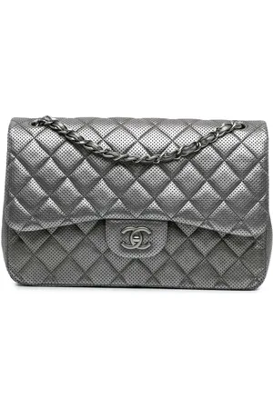 CHANEL Hobo Bags - 2014-2015 Jumbo Classic Perforated Lambskin Double - für Damen