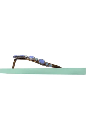 Uzurii Slipper & Pantoletten - Zehentrenner Copa Cabana Blue - Gr. 37,5 (EU) - in - für Damen