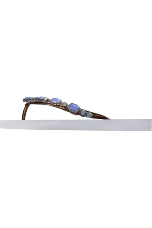 Uzurii Slipper & Pantoletten - Zehentrenner Copa Cabana Blue - Gr. 37,5 (EU) - in - für Damen