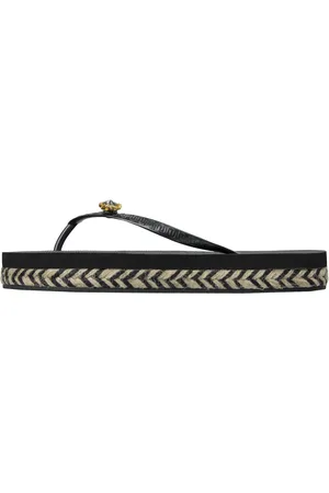 Uzurii Slipper & Pantoletten - Zehentrenner Raffia Switch - Gr. 35,5 (EU) - in - für Damen