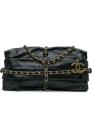 CHANEL Hobo Bags - 2012 Aged Calfskin Midnight Swim Baluchon Bag - Gr. unisize - in - für Damen