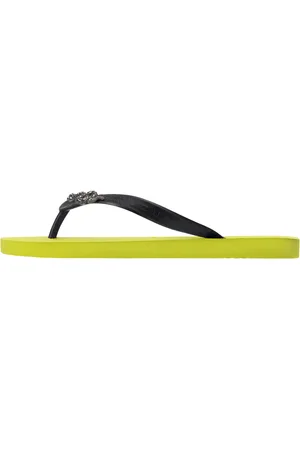 Uzurii Slipper & Pantoletten - Zehentrenner Sport Switch Cobra Neon Lime - Gr. 37,5 (EU) - in - für Damen