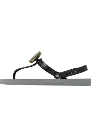 Uzurii Slipper & Pantoletten - Zehentrenner Selena Diamond Silver - für Damen