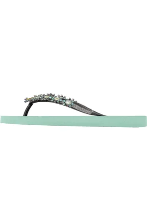Uzurii Slipper & Pantoletten - Zehentrenner Dolce Turqoise - Gr. 35,5 (EU) - in - für Damen