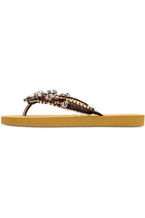 Uzurii Slipper & Pantoletten - Zehentrenner Beach Printed Stella Azul - Gr. 37,5 (EU) - in - für Damen
