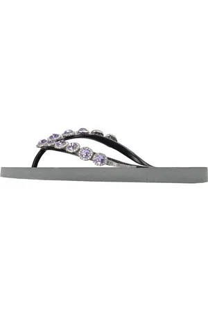 Uzurii Slipper & Pantoletten - Zehentrenner Beatrix Lila - für Damen