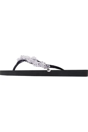 Uzurii Slipper & Pantoletten - Zehentrenner Precious Bloom White - Gr. 37,5 (EU) - in - für Damen