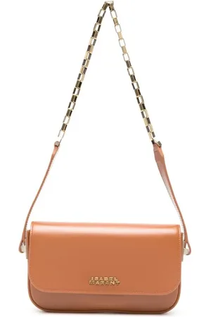 Isabel Marant Hobo Bags - Structured Leather Shoulder Bag With Chain Strap - Gr. unisize - in - für Damen