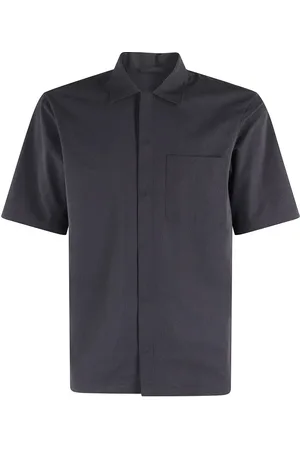 HERNO Boxy Fit Technical Fabric Shirt - Größe 48