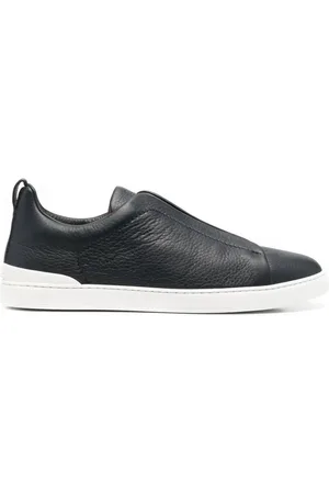 Ermenegildo Zegna Low-Top Sneaker - Leather Sneakers With Padded Collar - Gr. 6 - in - für Damen