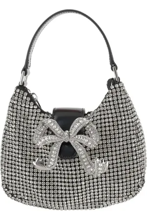 Self-Portrait Crossbody Bags - Crescent Moon Bag With Crystals - für Damen