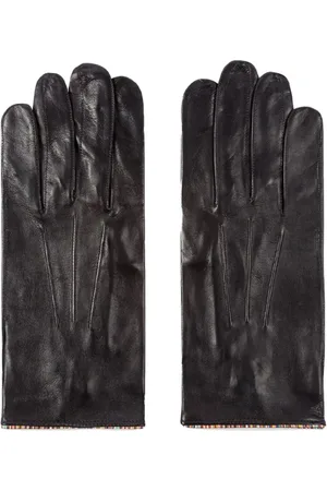 Paul Smith Handschuhe - Stripe Piping Gloves - Gr. M - in - für Damen