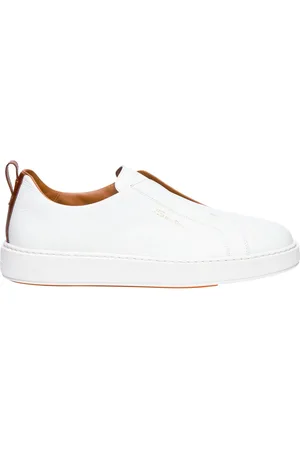 santoni Low-Top Sneaker - Sneakers White - Gr. US_10 - in - für Damen