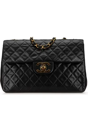 CHANEL Hobo Bags - 1991-1994 Maxi XL Classic Lambskin Single Flap - Gr. unisize - in - für Damen