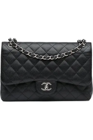 CHANEL Hobo Bags - 2018-2019 Jumbo Classic Caviar Double Flap - Gr. unisize - in - für Damen