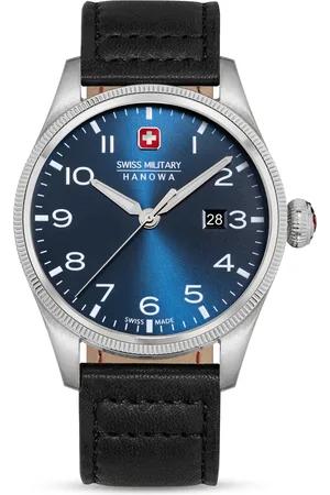 Swiss Military Hanowa Uhren - Quarzuhr Thunderbolt - Gr. unisize - in Schwarz - für Damen