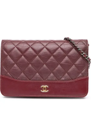 CHANEL Portemonnaie - 2019 Quilted Aged Calfskin Gabrielle Wallet on Cha - Gr. unisize - in - für Damen