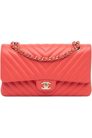 CHANEL Hobo Bags - 2019 Medium Classic Chevron Lambskin Double Flap - Gr. unisize - in - für Damen