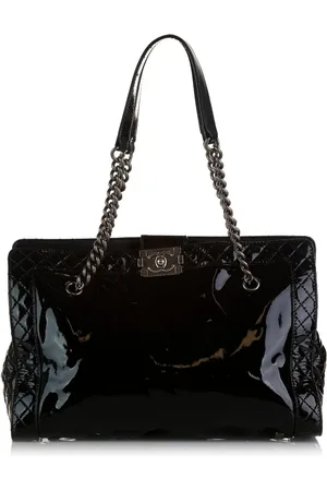 CHANEL Shopper - 2013-2014 Patent Boy Reverso Shopping Tote - Gr. unisize - in - für Damen
