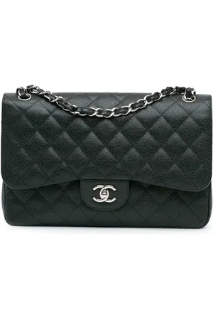 CHANEL Hobo Bags - 2020 Jumbo Classic Caviar Double Flap - Gr. unisize - in - für Damen