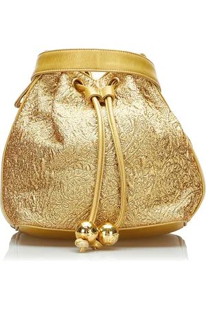 CHANEL Hobo Bags - 1991-1994 Brocade Bucket Bag - für Damen