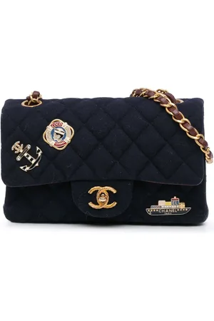 CHANEL Hobo Bags - 2018-2019 Mini Rectangular Classic Jersey Sailor S - Gr. unisize - in - für Damen