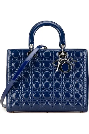 Dior Crossbody Bags - 2013 Large Patent Cannage Lady Dior - Gr. unisize - in - für Damen