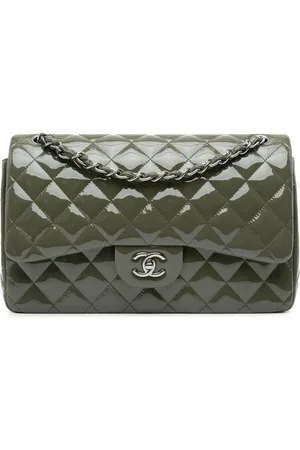 CHANEL Hobo Bags - 2014 Jumbo Classic Patent Double Flap - Gr. unisize - in - für Damen